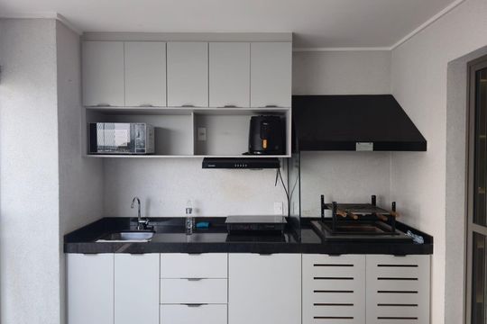 KitStudio Varanda Gourmet de kitnet/studio para alugar com 1 quarto, 40m² em Vila Camargos, Guarulhos