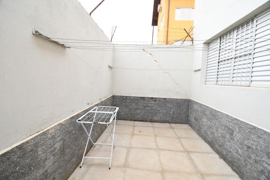 Área comum - Lavanderia de kitnet/studio para alugar com 1 quarto, 30m² em Cidade Universitária, Campinas