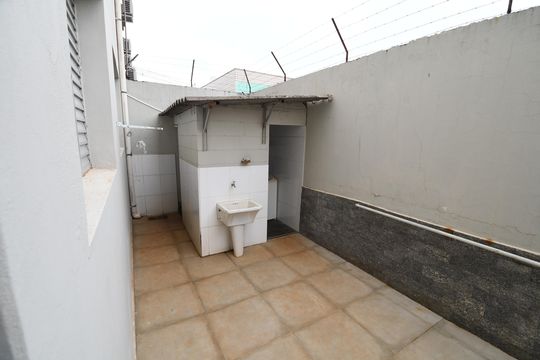Área comum - Lavanderia de kitnet/studio para alugar com 1 quarto, 30m² em Cidade Universitária, Campinas