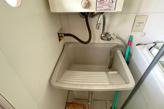 Área de Serviço de apartamento à venda com 1 quarto, 43m² em Pinheiros, São Paulo