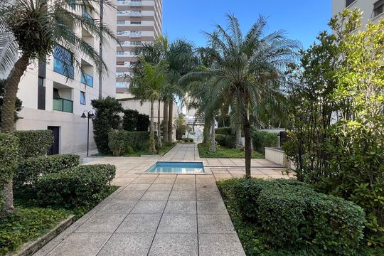 Área comum de apartamento à venda com 1 quarto, 43m² em Pinheiros, São Paulo