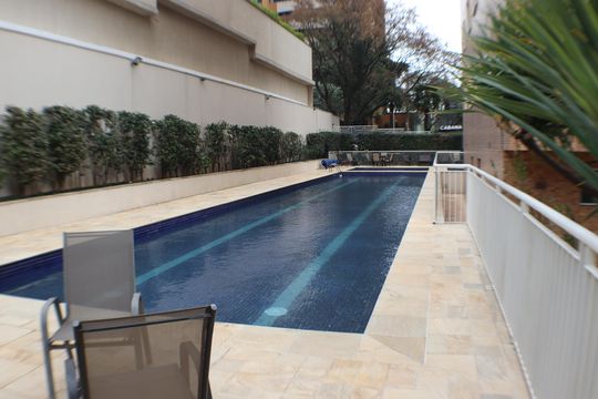 Área comum - Piscina de apartamento para alugar com 3 quartos, 107m² em Empresarial 18 do Forte, Barueri