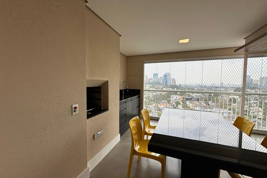 Varanda de apartamento para alugar com 3 quartos, 107m² em Empresarial 18 do Forte, Barueri