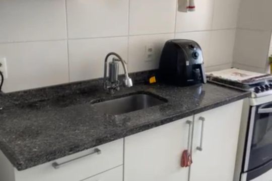 Cozinha de apartamento à venda com 2 quartos, 64m² em Anil, Rio de Janeiro