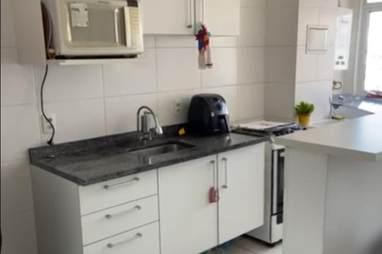 Cozinha de apartamento à venda com 2 quartos, 64m² em Anil, Rio de Janeiro
