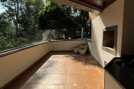 Varanda de apartamento à venda com 4 quartos, 267m² em Jardim Ampliação, São Paulo
