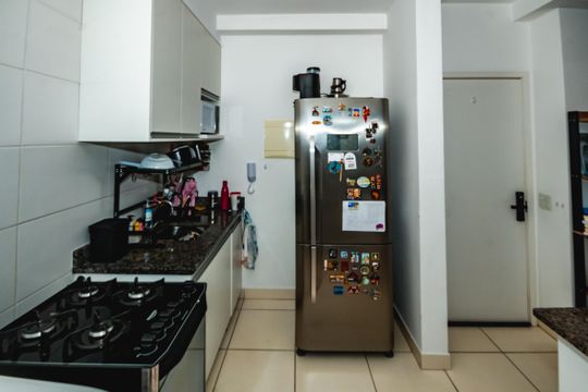 Cozinha de apartamento à venda com 1 quarto, 68m² em Ouro Preto, Belo Horizonte