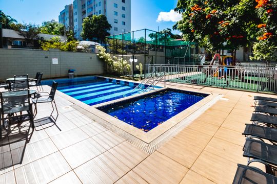 Área comum de apartamento à venda com 1 quarto, 68m² em Ouro Preto, Belo Horizonte