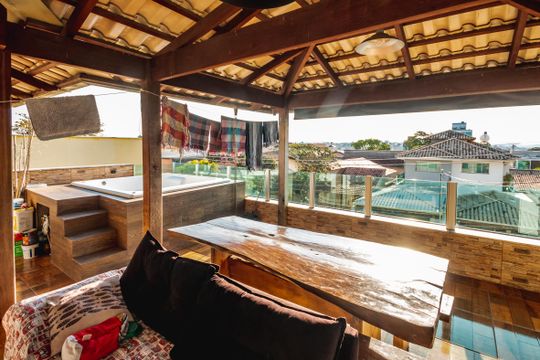 Área gourmet de apartamento à venda com 3 quartos, 114m² em Rio Branco, Belo Horizonte