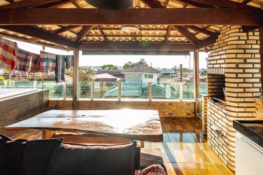 Área gourmet de apartamento à venda com 3 quartos, 114m² em Rio Branco, Belo Horizonte