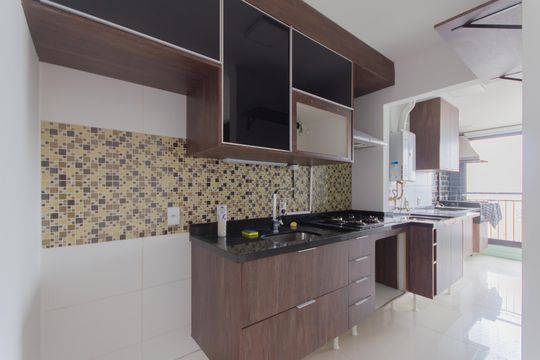 Cozinha de apartamento para alugar com 2 quartos, 59m² em Cambuci, São Paulo