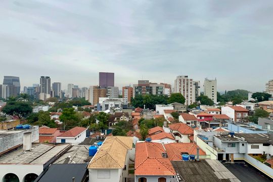 Vista da Varanda de kitnet/studio para alugar com 1 quarto, 23m² em Pinheiros, São Paulo