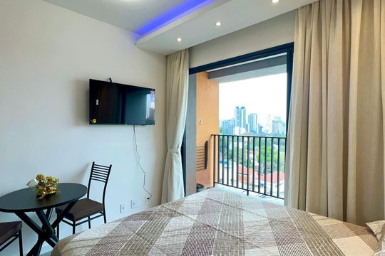 Studio de kitnet/studio para alugar com 1 quarto, 23m² em Pinheiros, São Paulo