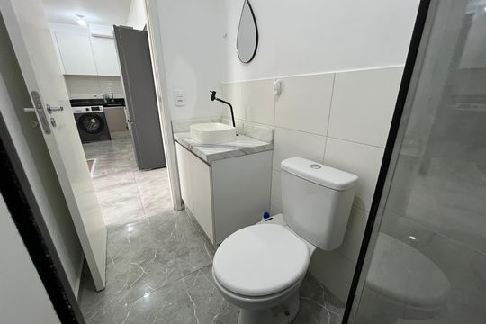 Banheiro de apartamento para alugar com 2 quartos, 36m² em Brasilândia, São Paulo