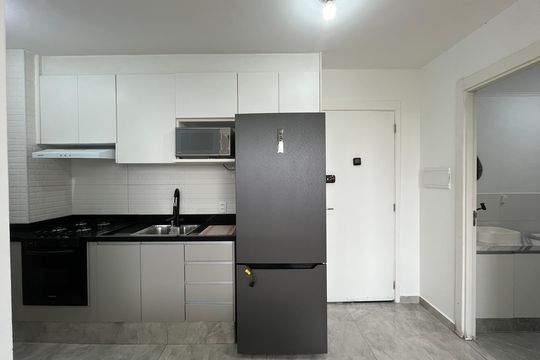 Cozinha  de apartamento para alugar com 2 quartos, 36m² em Brasilândia, São Paulo