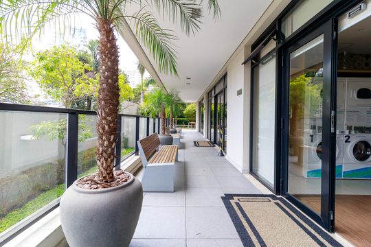 Área Comum de apartamento para alugar com 1 quarto, 42m² em Campo Belo, São Paulo
