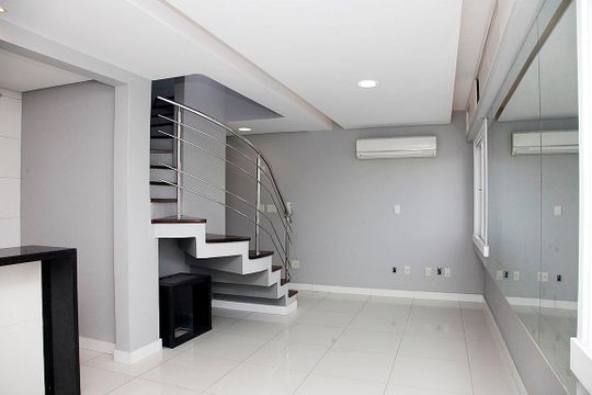 Sala de apartamento à venda com 1 quarto, 139m² em Centro Histórico, Porto Alegre