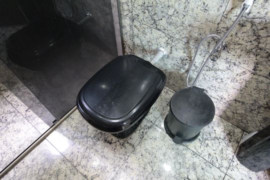 Banheiro Social de casa para alugar com 4 quartos, 450m² em Europa, Belo Horizonte