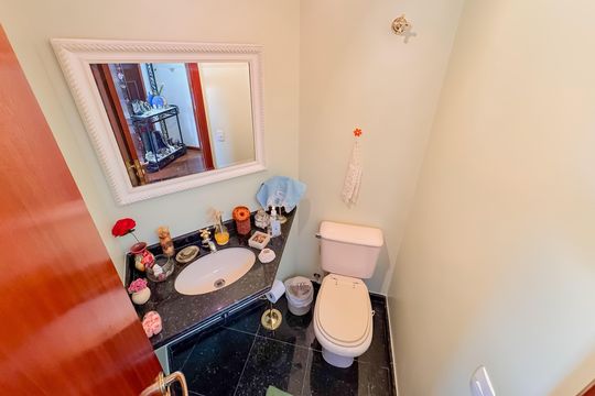 Lavabo de apartamento à venda com 3 quartos, 202m² em Chácara Klabin, São Paulo
