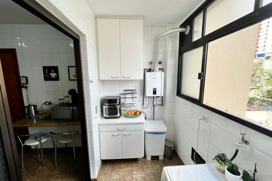 Área de Serviço de apartamento à venda com 3 quartos, 119m² em Santana, São Paulo