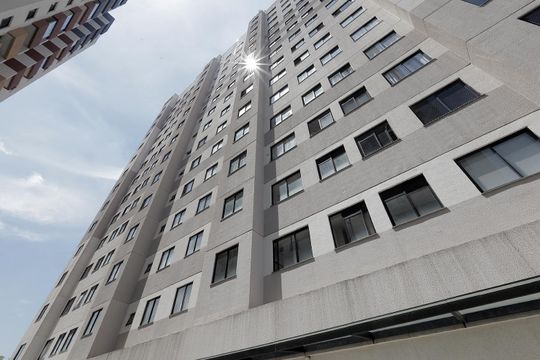 Fachada de apartamento à venda com 2 quartos, 42m² em Santa Maria, Santo André