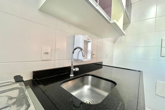 Cozinha de apartamento à venda com 2 quartos, 65m² em Vila Santa Catarina, São Paulo