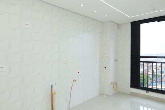 Cozinha de apartamento para alugar com 2 quartos, 38m² em Vila Progresso (zona Leste), São Paulo