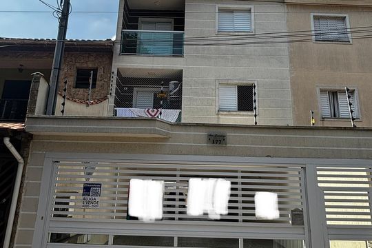 Fachada de apartamento à venda com 2 quartos, 60m² em Jardim Ana Maria, Santo André