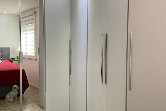 Quarto de apartamento à venda com 2 quartos, 74m² em Vila Regente Feijó, São Paulo