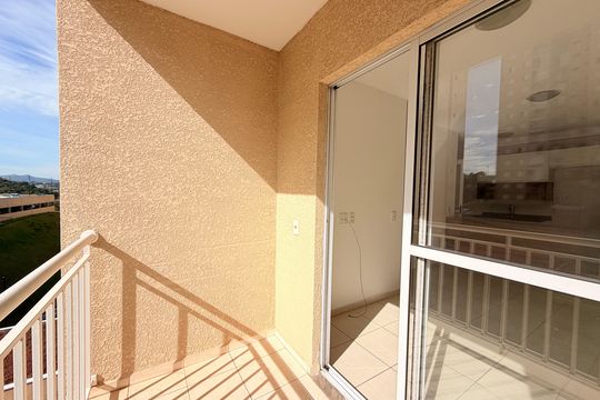 Sacada de apartamento para alugar com 2 quartos, 54m² em Vila Nambi, Jundiaí