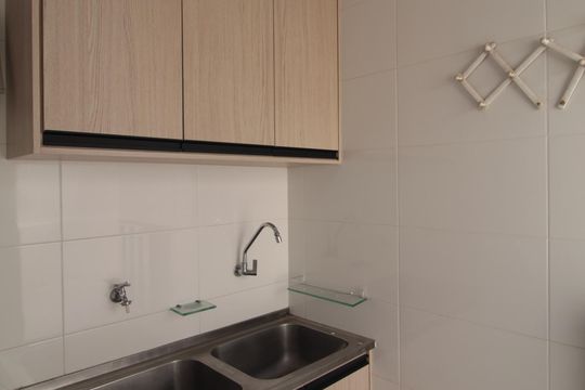 Área de Serviço de casa de condomínio para alugar com 3 quartos, 120m² em Santa Branca, Belo Horizonte
