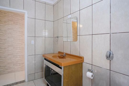 Banheiro Social de casa para alugar com 2 quartos, 189m² em Vila Antonieta, São Bernardo do Campo