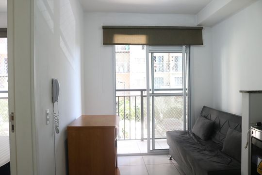 Sala de apartamento à venda com 1 quarto, 29m² em Vila Romana, São Paulo