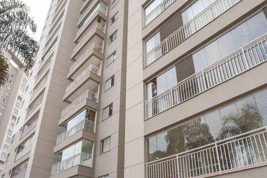 Fachada do bloco de apartamento para alugar com 2 quartos, 78m² em Centro, Diadema