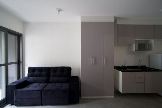 Studio de kitnet/studio para alugar com 1 quarto, 26m² em Cerqueira César, São Paulo
