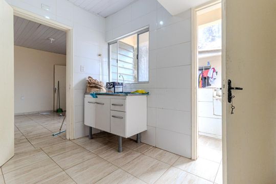 Cozinha de apartamento para alugar com 2 quartos, 58m² em Luz, São Paulo