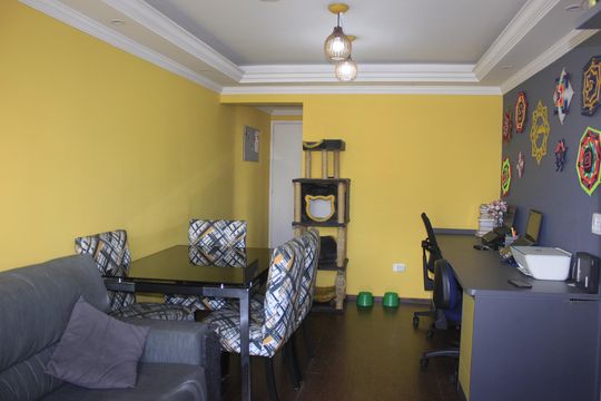Sala de apartamento à venda com 2 quartos, 57m² em Vila Augusta, Guarulhos