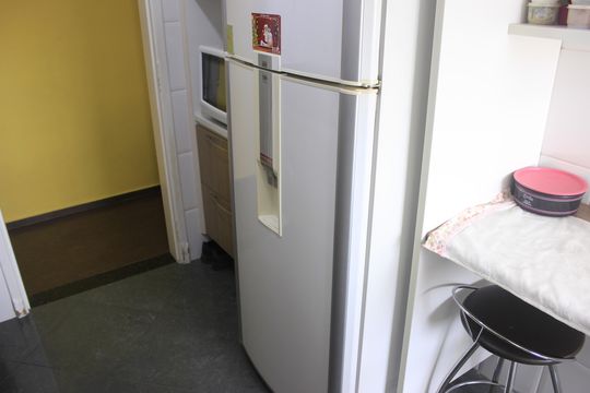 Cozinha de apartamento à venda com 2 quartos, 57m² em Vila Augusta, Guarulhos
