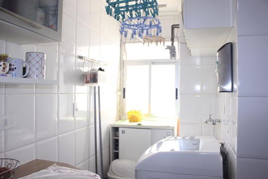 Área de Serviço de apartamento à venda com 2 quartos, 57m² em Vila Augusta, Guarulhos