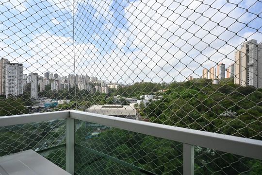 Varanda da Suíte  3 de apartamento à venda com 3 quartos, 177m² em Parque do Morumbi, São Paulo