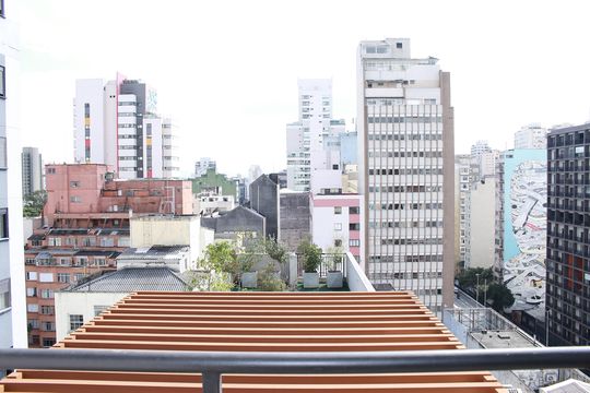 Vista  de kitnet/studio à venda com 1 quarto, 23m² em Vila Buarque, São Paulo