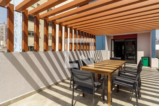 Área comum de kitnet/studio à venda com 1 quarto, 23m² em Vila Buarque, São Paulo