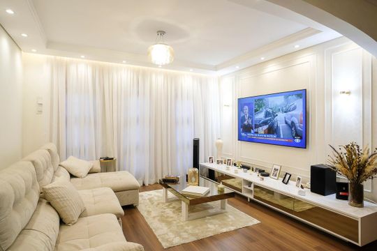 Sala de casa à venda com 3 quartos, 243m² em Nova Gerti, São Caetano do Sul