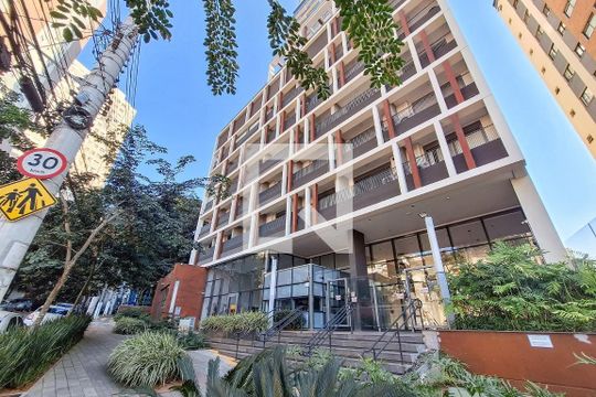 Fachada de kitnet/studio para alugar com 1 quarto, 28m² em Vila Mariana, São Paulo