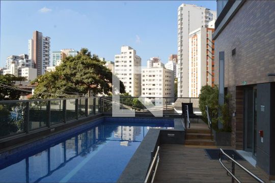 Piscina de kitnet/studio para alugar com 1 quarto, 28m² em Vila Mariana, São Paulo