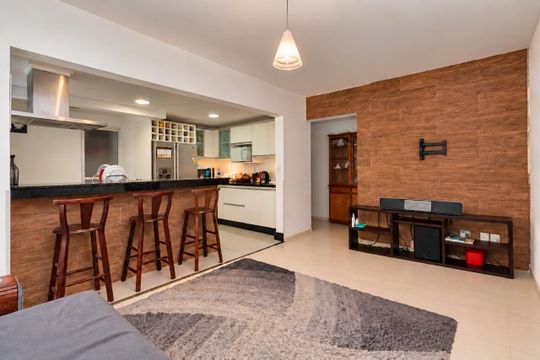 Sala de apartamento para alugar com 2 quartos, 81m² em Petrópolis, Porto Alegre