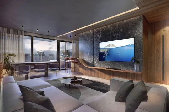 Apartamento à venda com 3 quartos, 286m² em Sion, Belo Horizonte