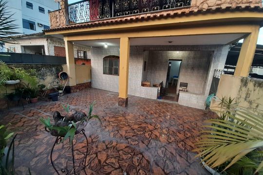 Área externa de casa à venda com 3 quartos, 360m² em Taquara, Rio de Janeiro