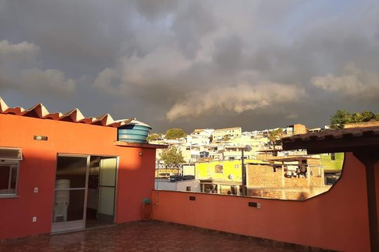 Área externa de casa à venda com 3 quartos, 360m² em Taquara, Rio de Janeiro