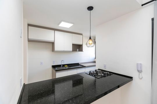 COZINHA de apartamento para alugar com 1 quarto, 51m² em Centro, Campinas